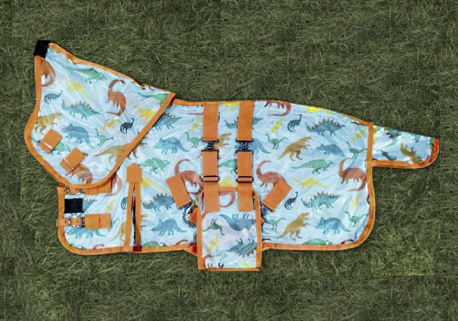 Dino Fly Rug belly